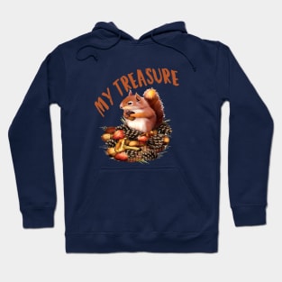 Squirrel treasure Hoodie